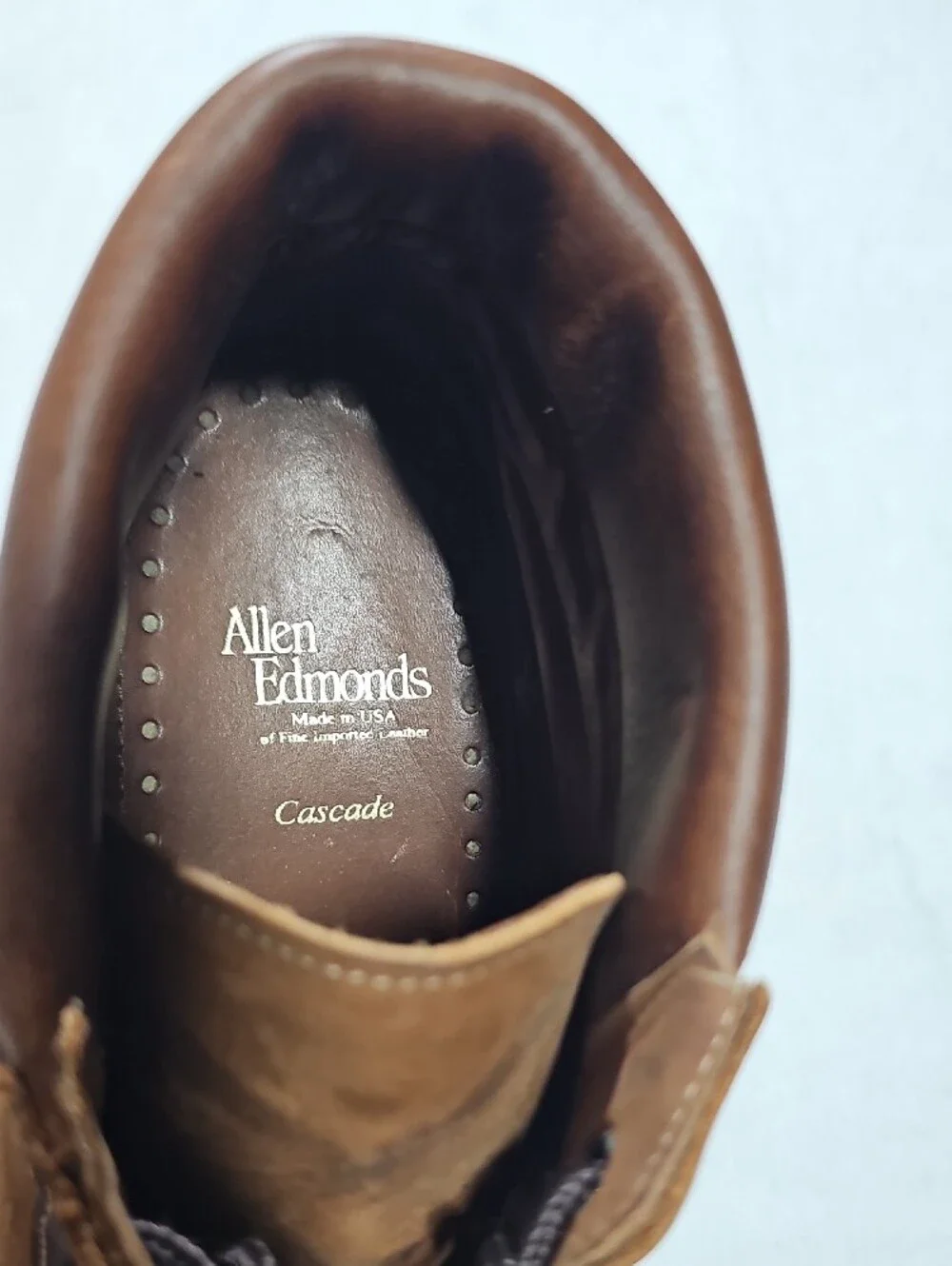 Allen Edmonds Two-Tone Brown Leather Chukka Boots